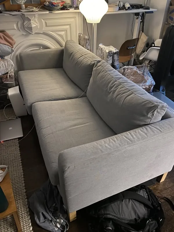 Furniture on the curb at Atlantic Ave & Bedford Ave